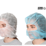 Operational & Disposable Supplies Disposable Full Face Safety Product Breathable Polypropylene Hair Net Bouffant Caps Hood with Elastic Edge